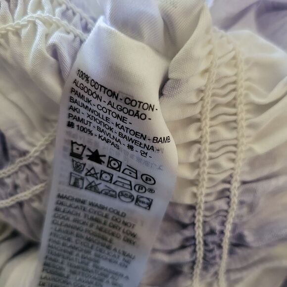 Levis 100% cotton smocked crop top - Picture 9 of 9